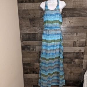 Umgee long sheer dress S